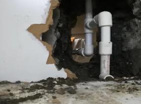 四方厨房下水管道漏水检测